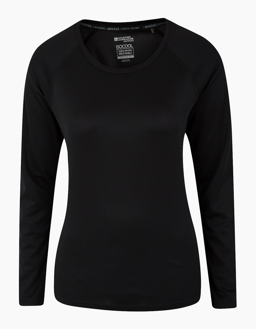 Mountain Warehouse Women's Mountain Warehouse Womens/Ladies Endurance Long-Sleeved Top - Black