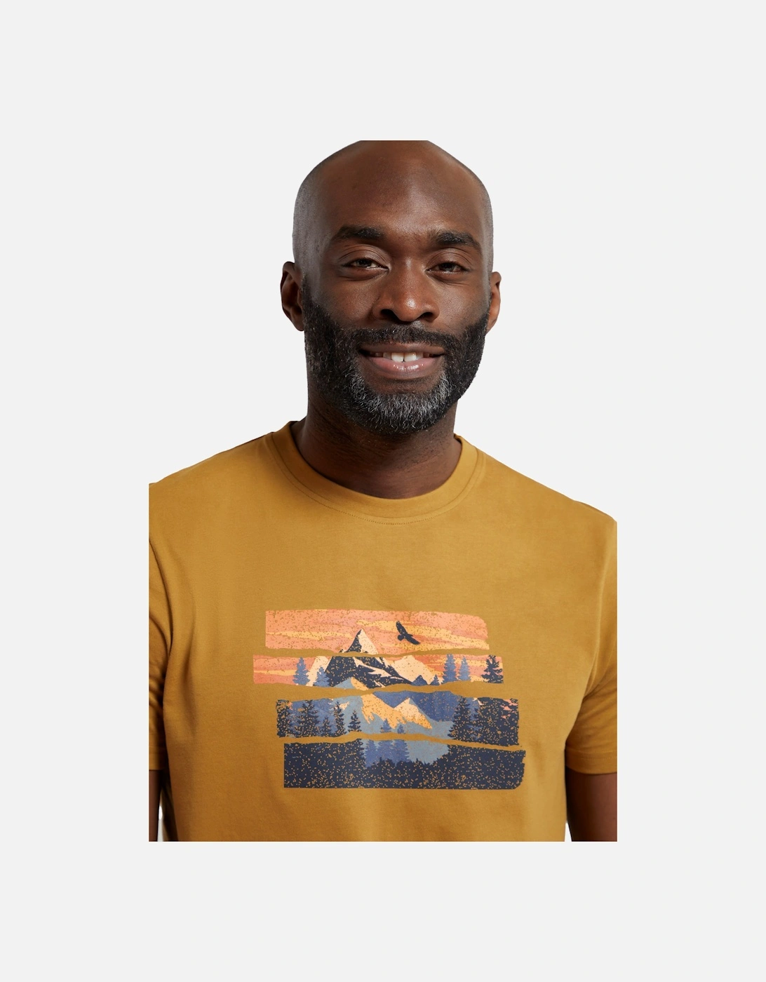 Mens Mountain Explorer Organic Cotton T-Shirt