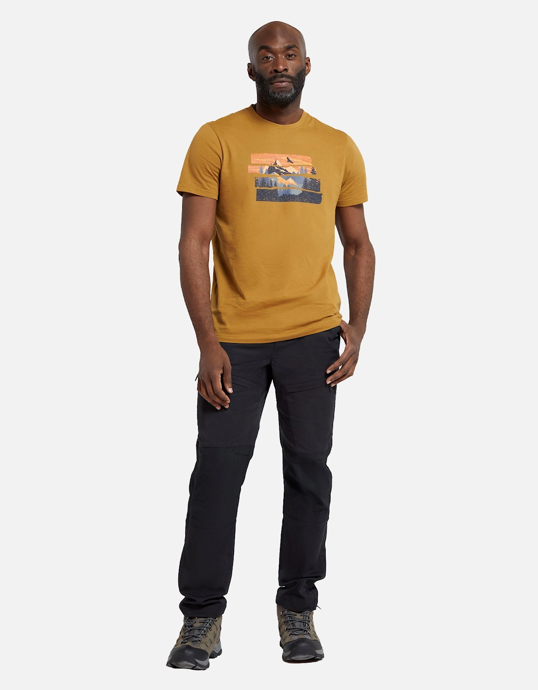 Mens Mountain Explorer Organic Cotton T-Shirt