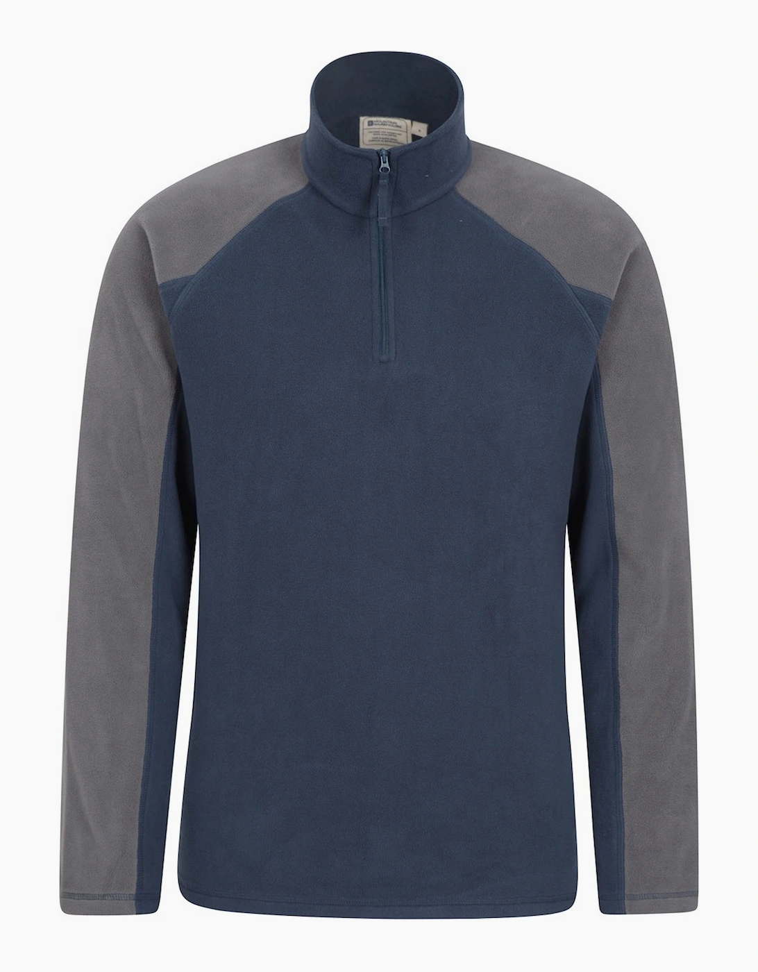 Mountain Warehouse Men's Navy Ashbourne Ii Half Zip Fleece Top - Size: 4XL