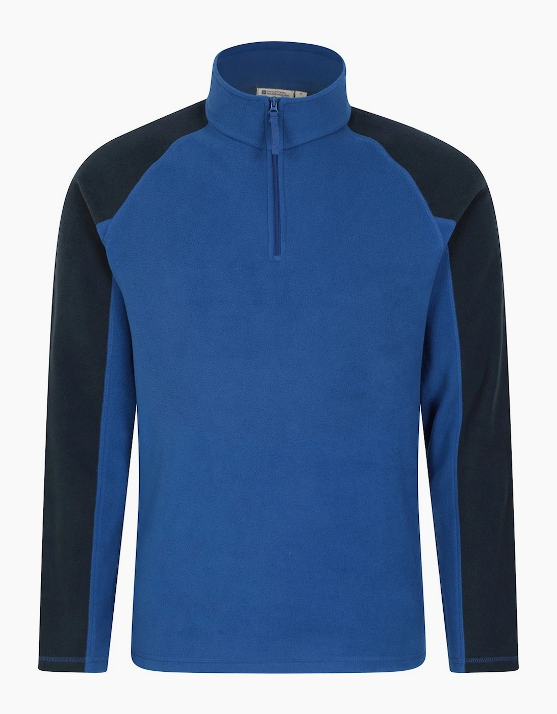 Mountain Warehouse Men's Blue Ashbourne Ii Half Zip Fleece Top  4XL