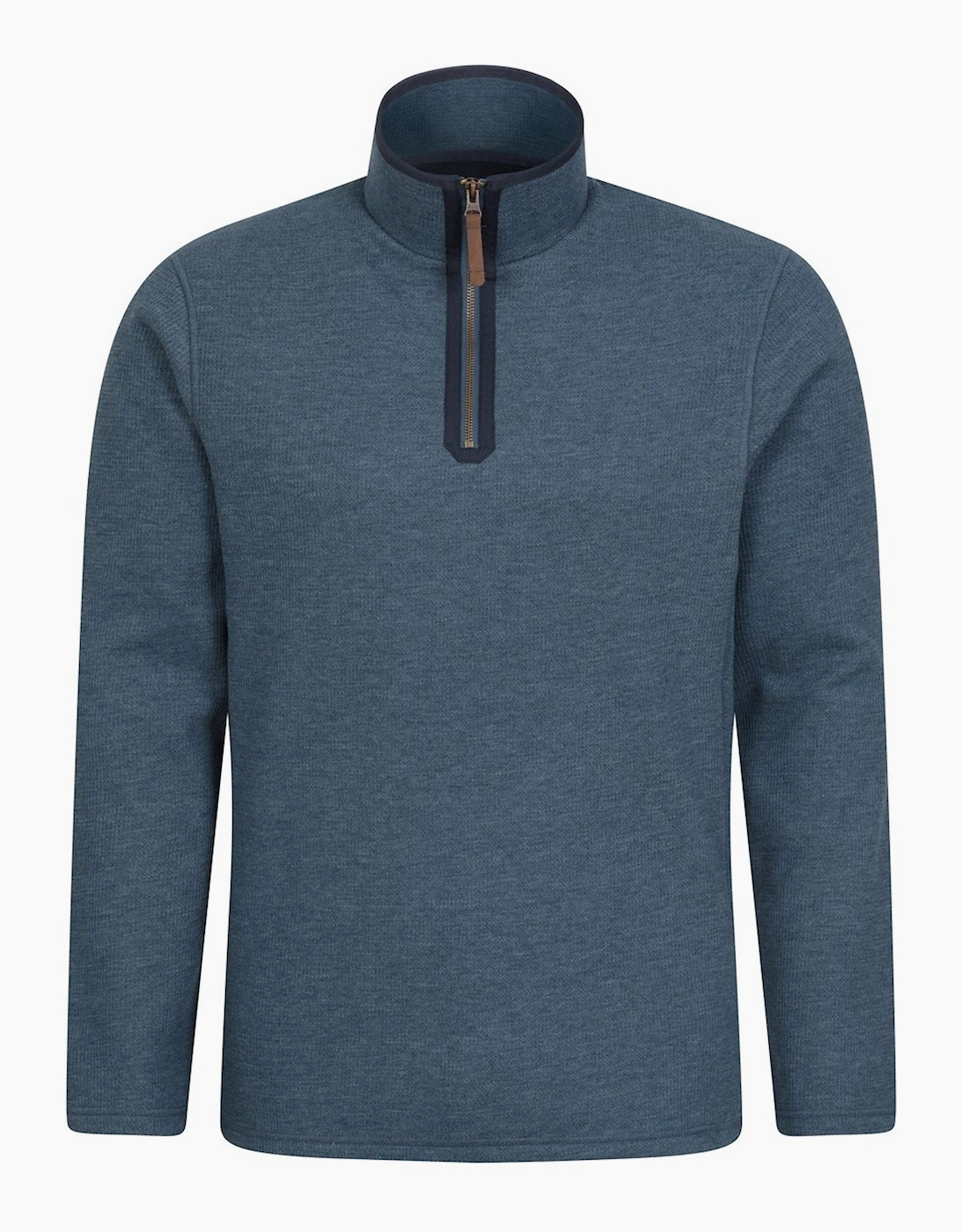 Mountain Warehouse Men's Blue Beta Contrast Zip Top - Size: Xs