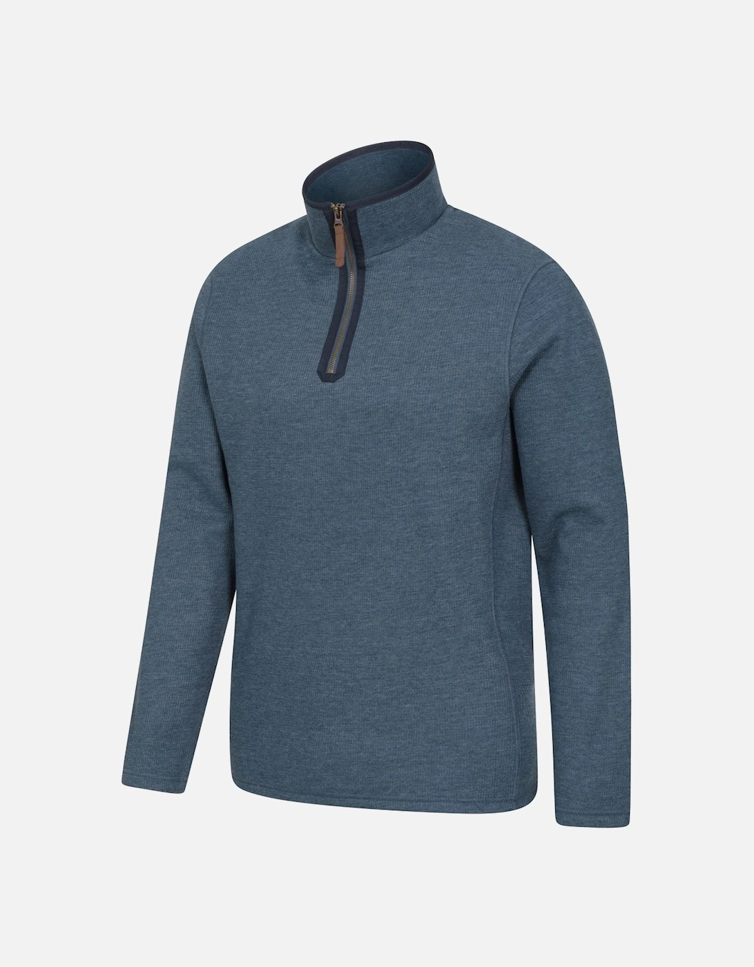 Mens Beta Contrast Zip Top