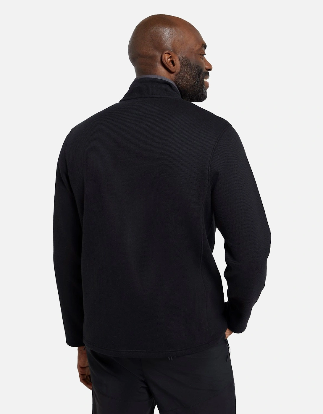 Mens Beta Contrast Zip Top