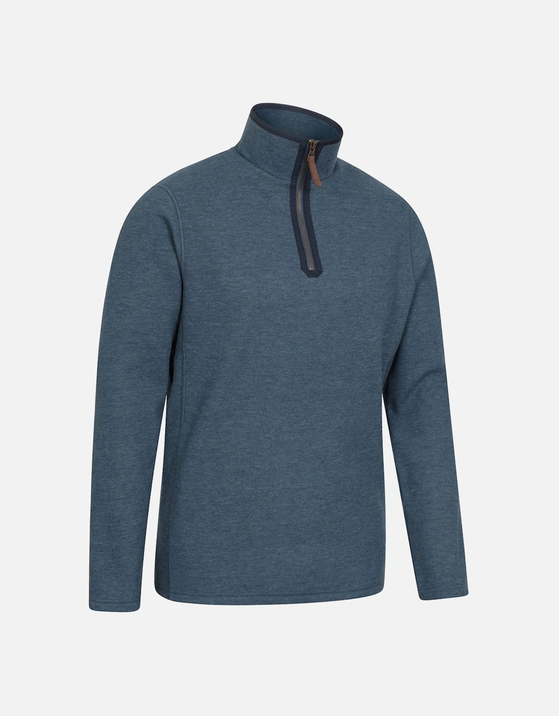 Mens Beta Contrast Zip Top