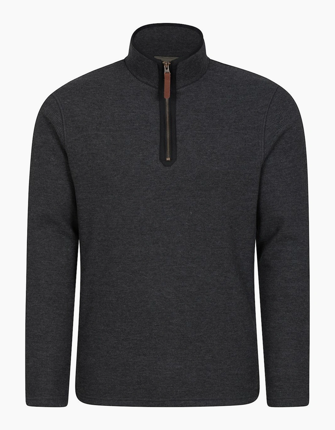 Mountain Warehouse Men's Grey Beta Contrast Zip Top - Size: Xs