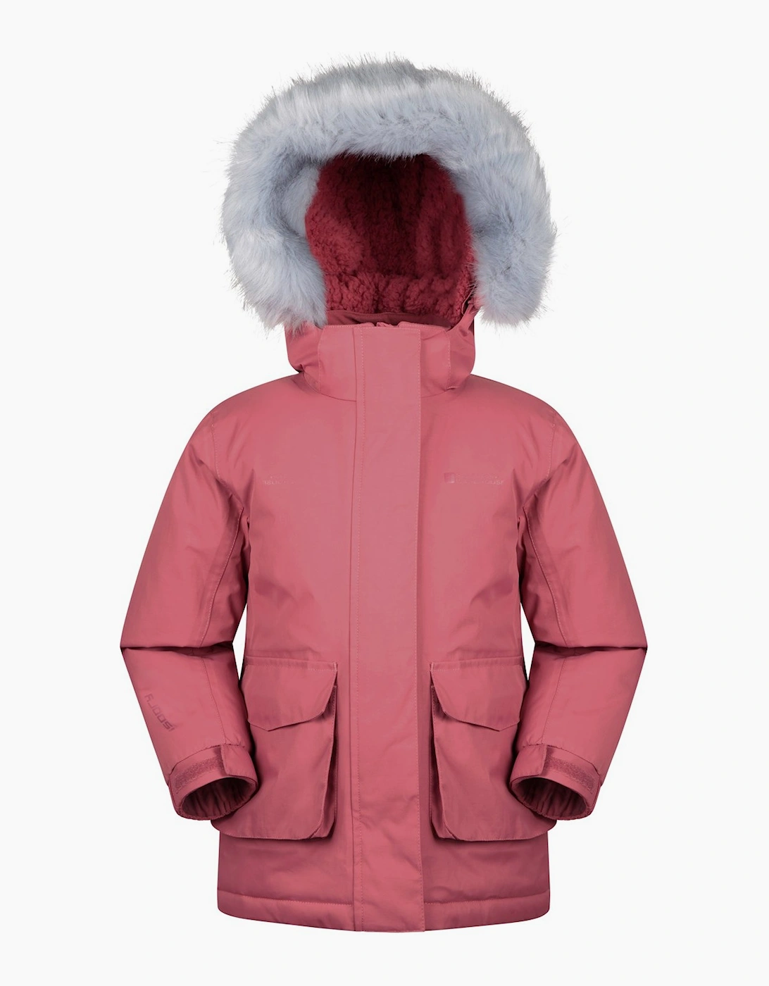 Mountain Warehouse Mountain Warehouse Childrens/Kids Ranger Logo Water Resistant Jacket - Pink