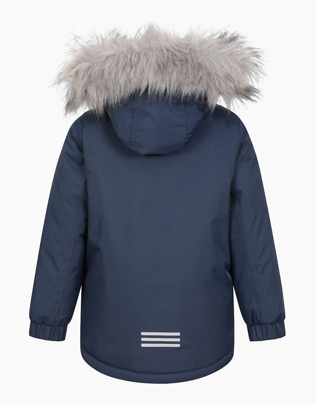 Mountain Warehouse Blue Childrens/Kids Ranger Logo Water Resistant Jacket - 3-4 Years - 100% Polyamide - Image 2
