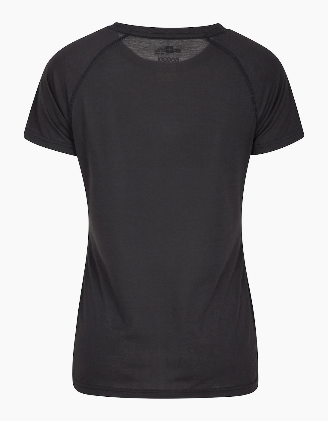 Mountain Warehouse Women's Black / Quick Dry T-Shirt  12 Size 12 Uk