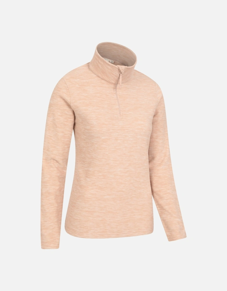 Womens/Ladies Snowdon Melange Fleece Top