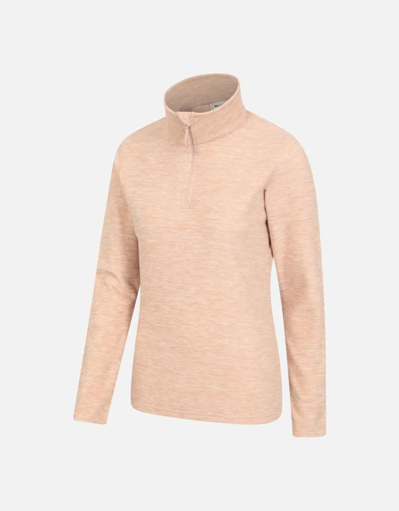 Womens/Ladies Snowdon Melange Fleece Top