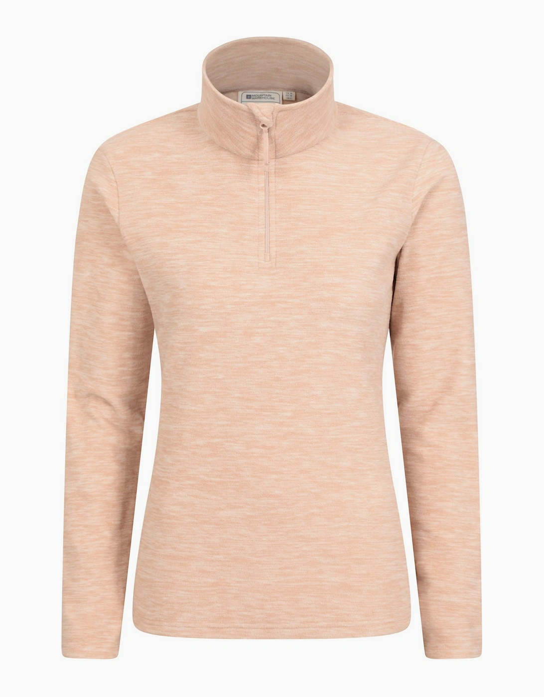 Mountain Warehouse Women's Cream / Snowdon Melange Fleece Top - Size: 12