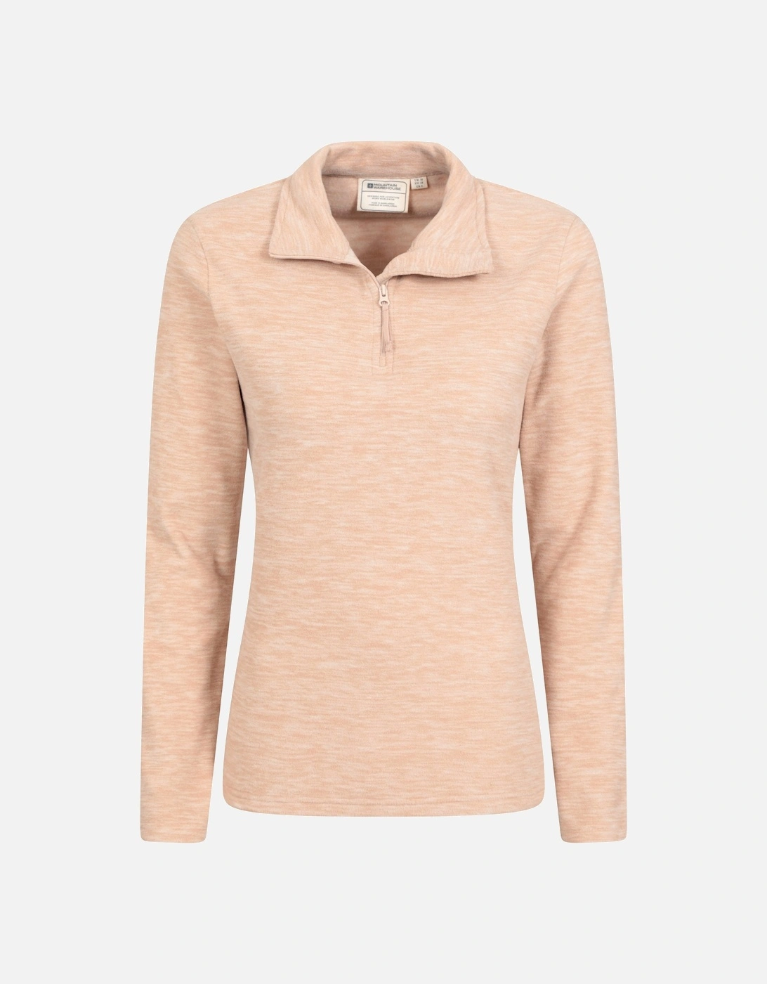 Womens/Ladies Snowdon Melange Fleece Top