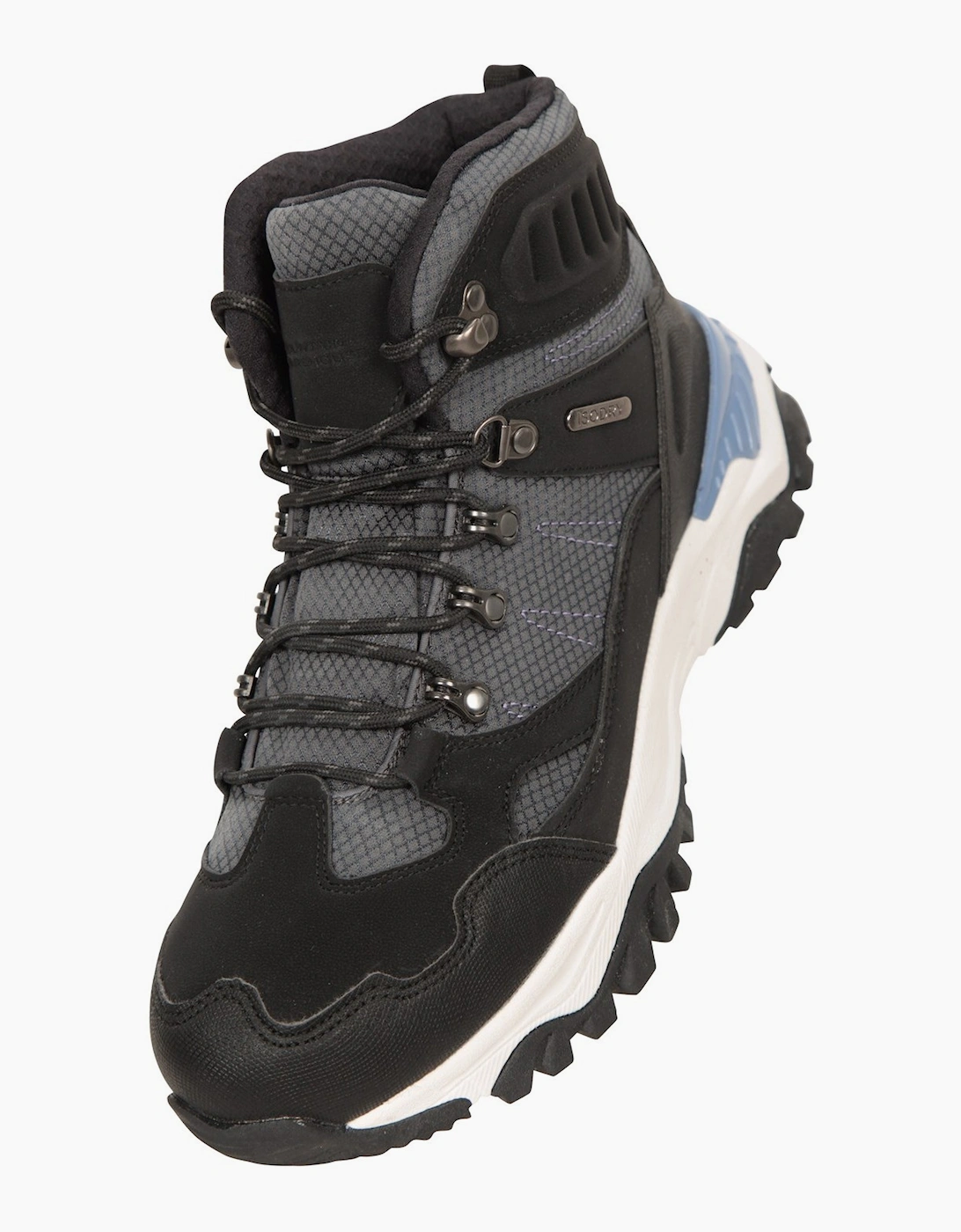 Mountain Warehouse Women's Black / Hike Recycled Waterproof Boots - Size: 5 Uk
