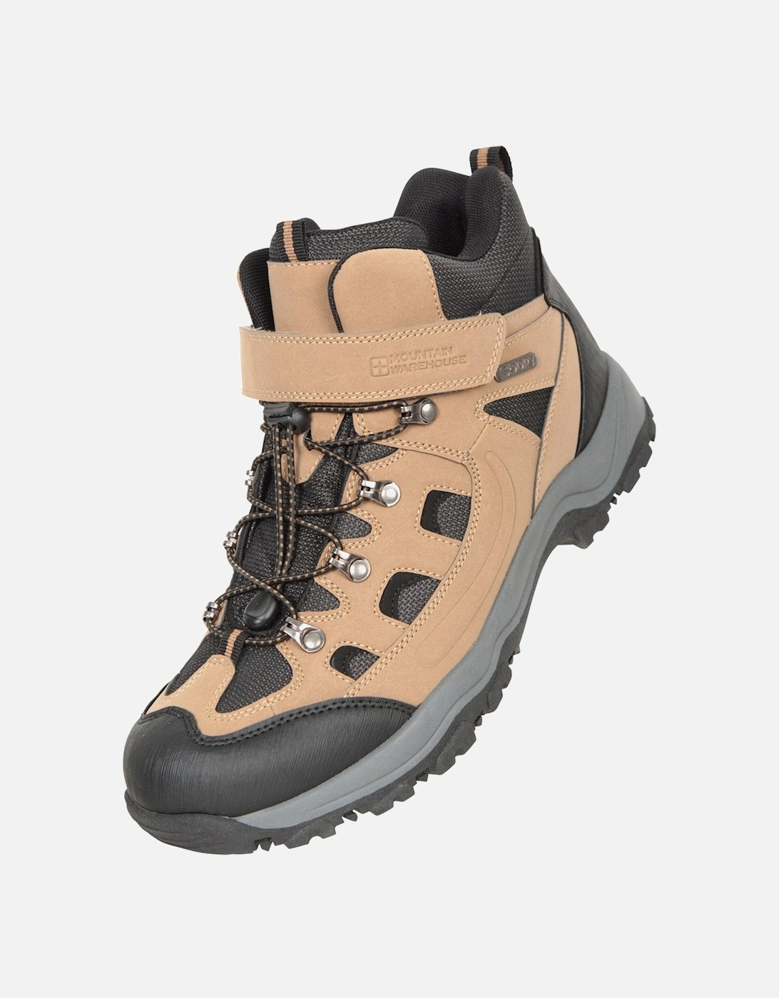 Mens Adventurer Adaptive Faux Suede Waterproof Boots, 6 of 5
