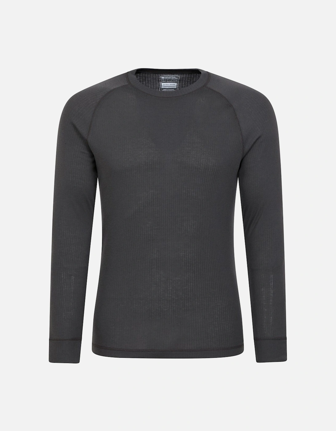 Mens Talus Round Neck Long-Sleeved Thermal Top, 4 of 3