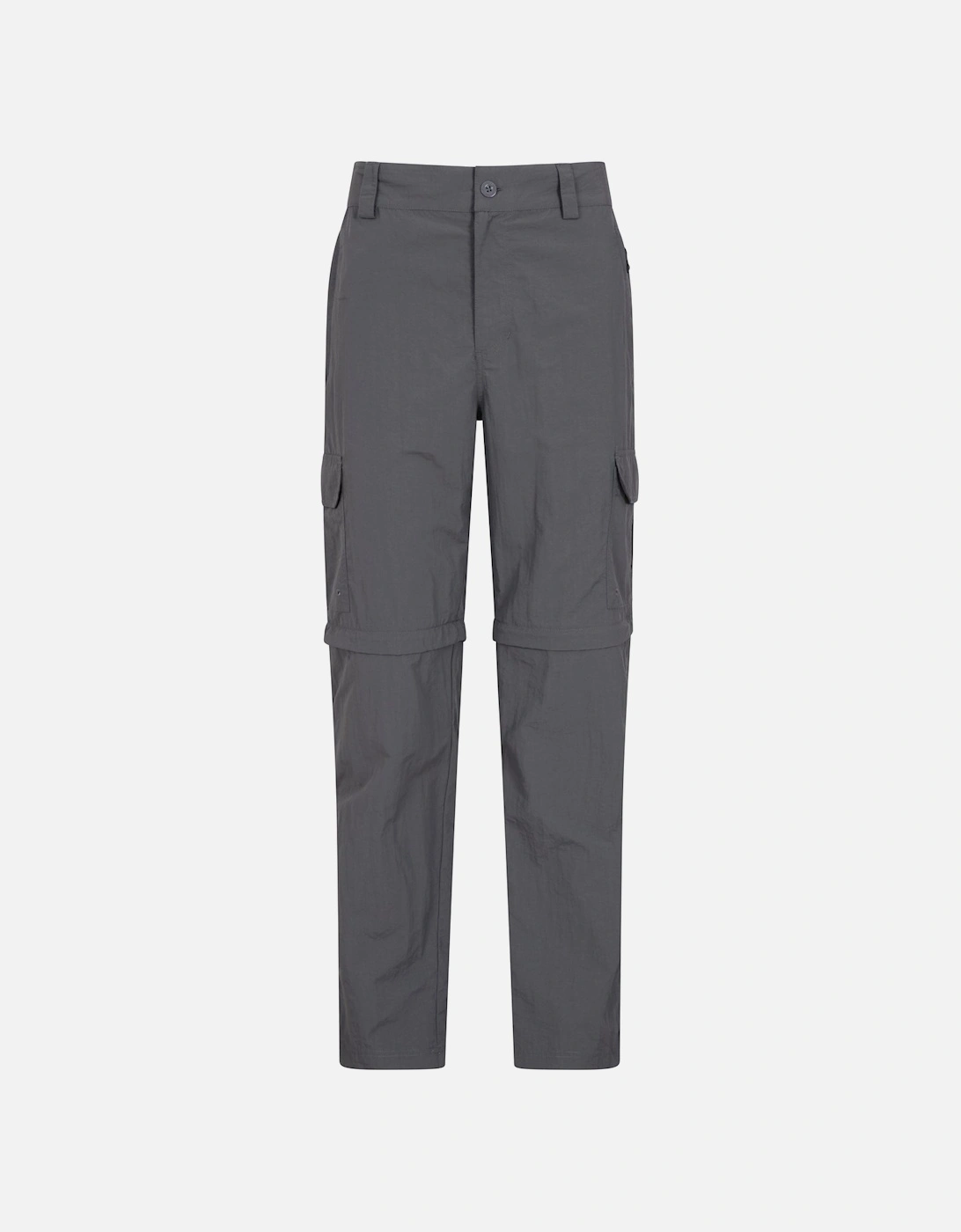 Mountain Warehouse Men's Grey Explore Convertible Trousers  28R