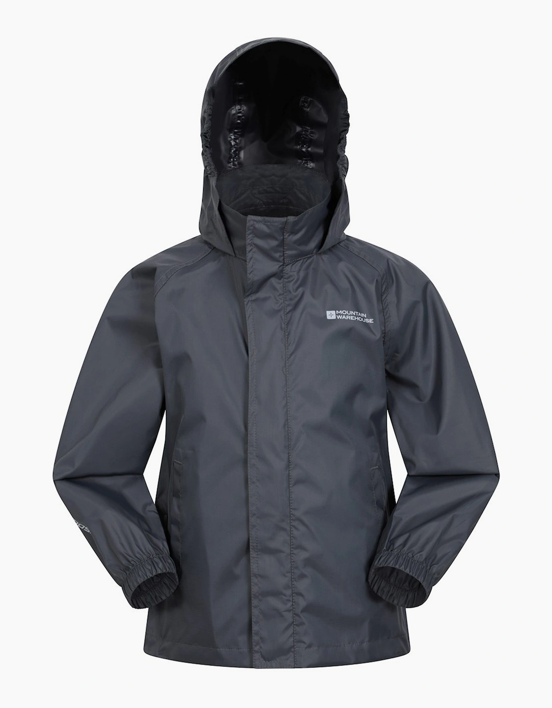 Mountain Warehouse Boys Black 'S Childrens/ Pakka Ii Waterproof Jacket - Size: 13 Years Kids