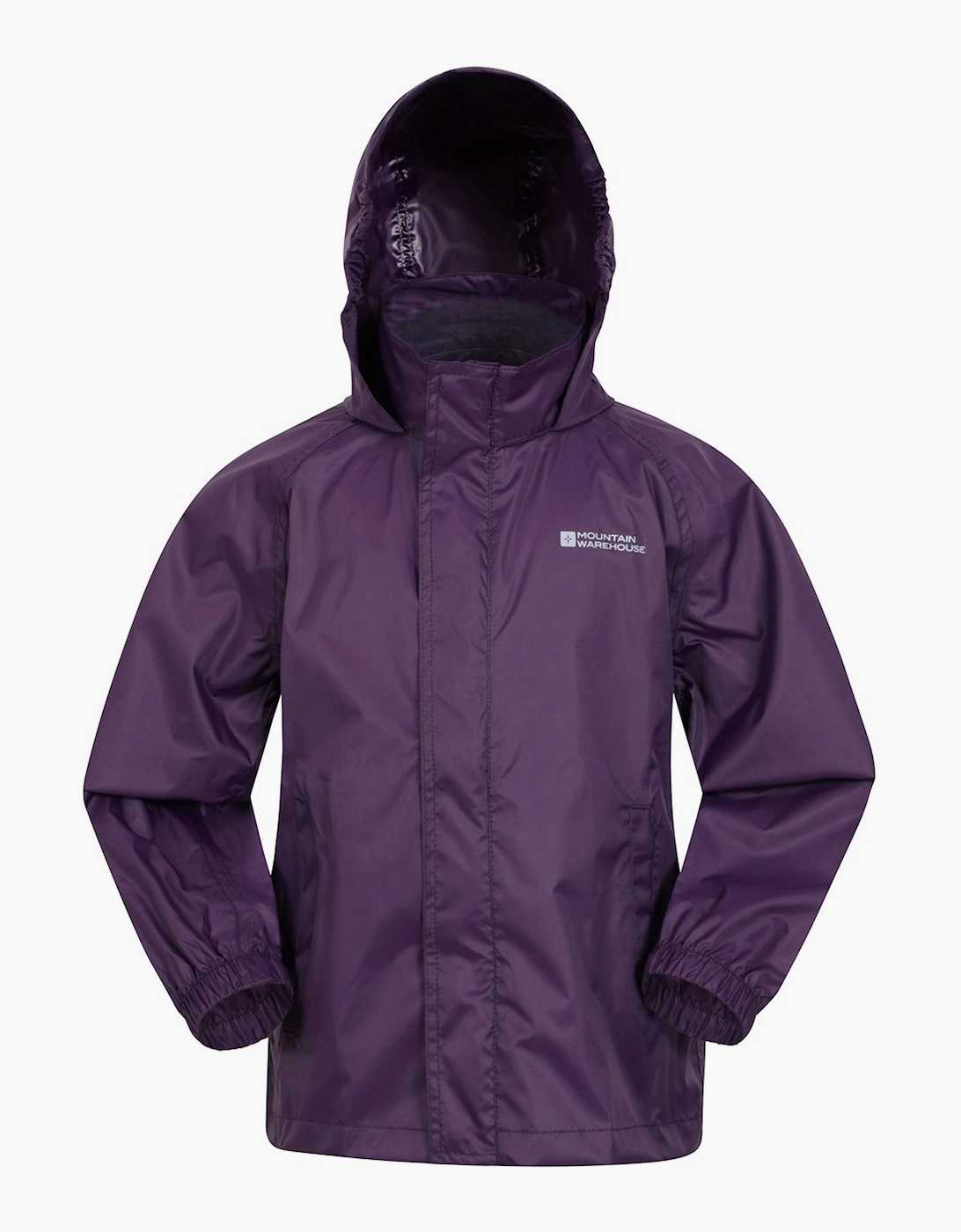 Mountain Warehouse Boys Purple  Childrens/ Pakka Ii Waterproof Jacket - Size 13 Years Kids