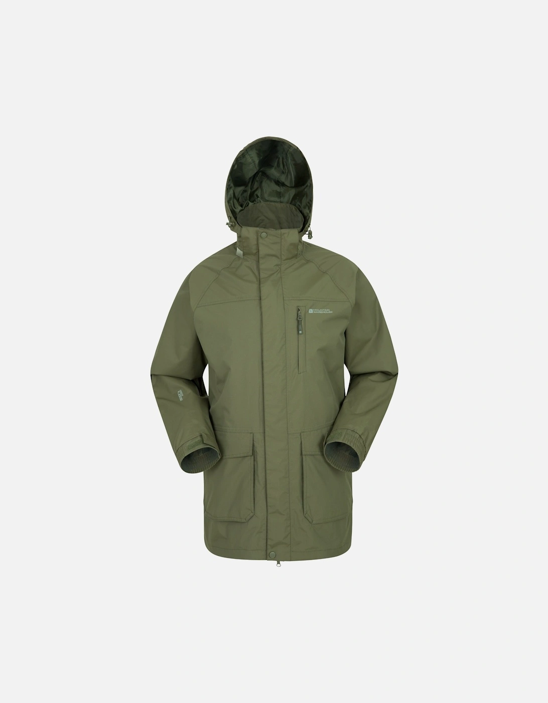 Mens Glacier II Long Waterproof Jacket, 5 of 4