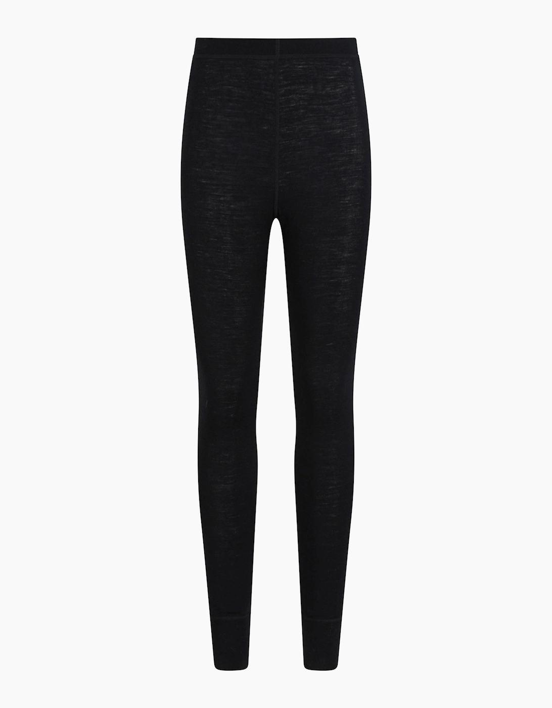 Mountain Warehouse Women's Black / Merino Ii Thermal Bottoms  16/32In Size 16 Uk
