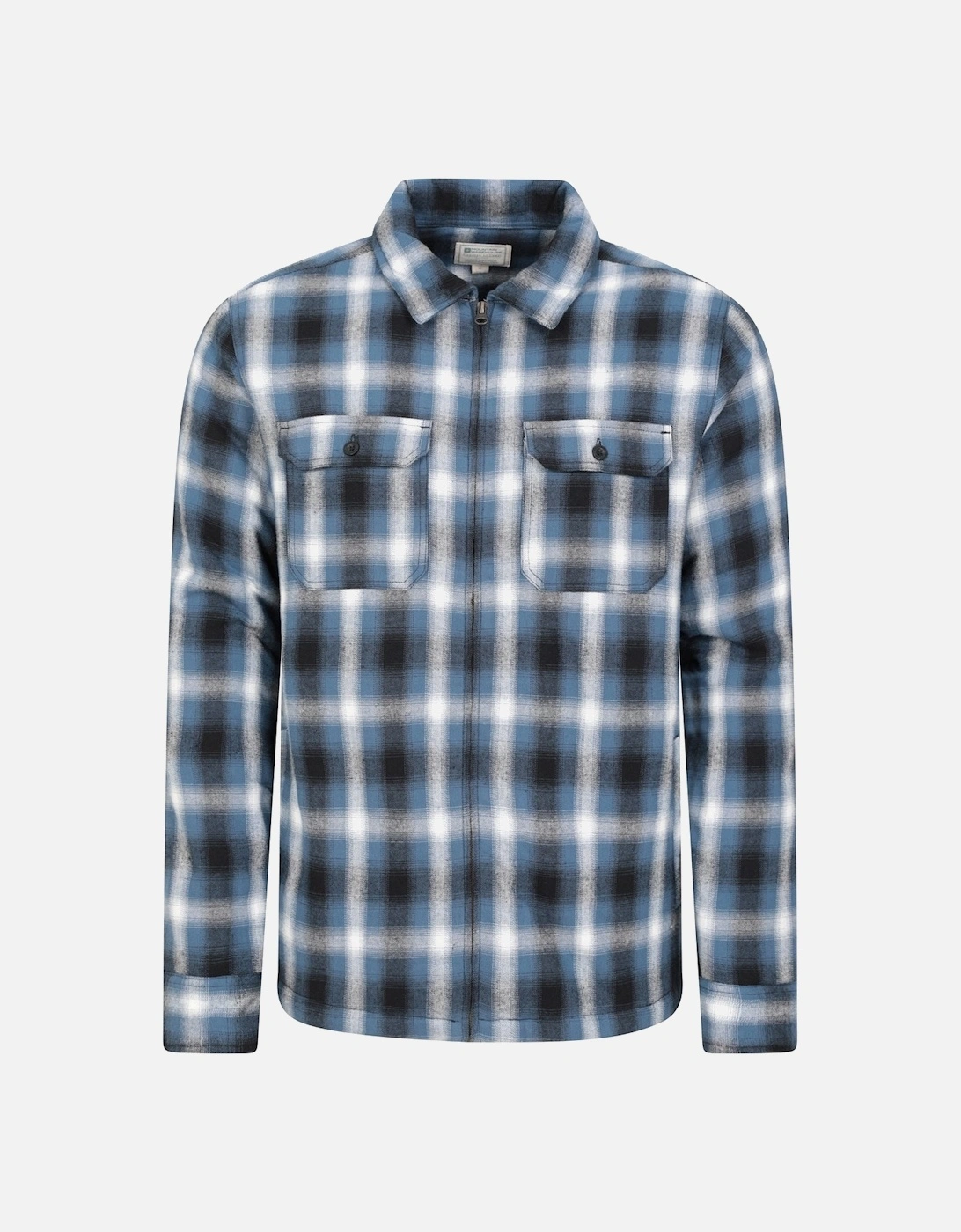 Mens Stream II Flannel Lined Shirt, 7 of 6