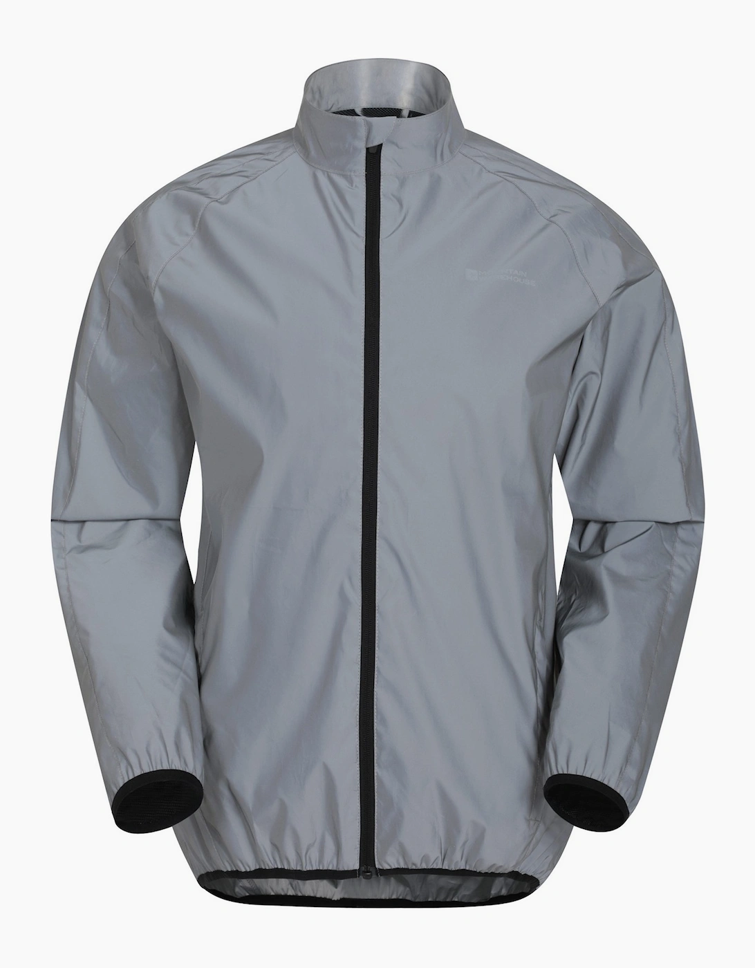 Mountain Warehouse Men's Silver 360 Ii Reflective Jacket - Size: 48/Regular