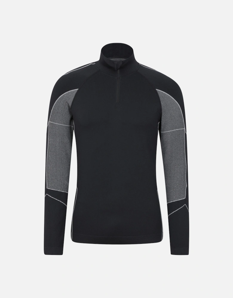 Mens Quiver II Seamless Base Layer Top