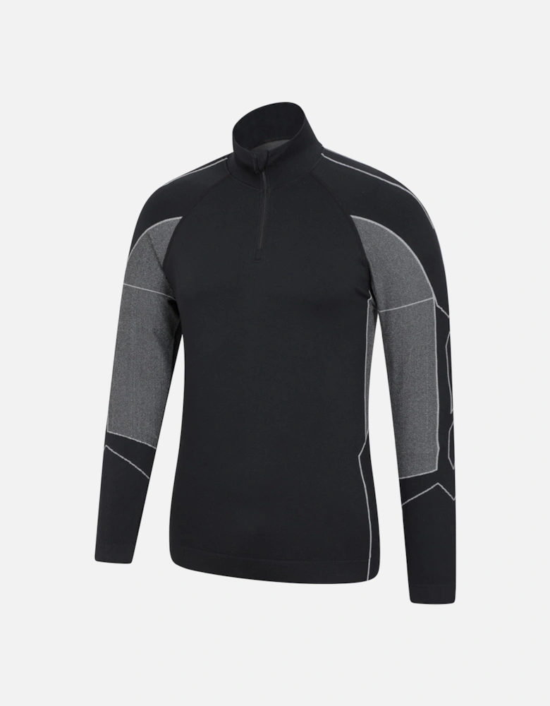 Mens Quiver II Seamless Base Layer Top