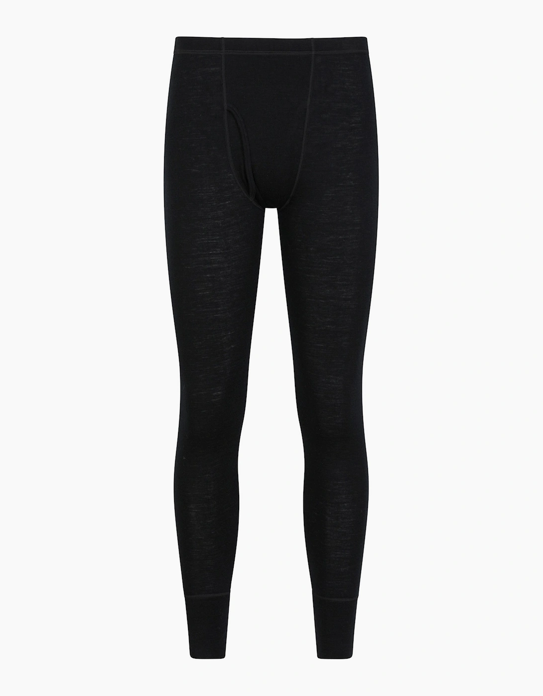 Mountain Warehouse Men's Black Merino Ii Thermal Bottoms - Size: 3XL