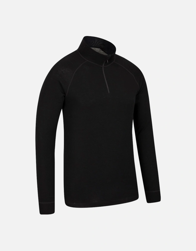 Mens Merino Wool Base Layer Top (Pack of 2)