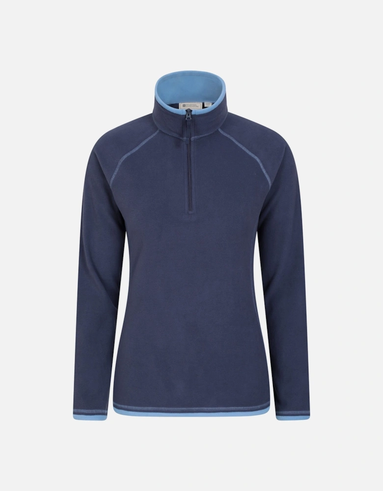 Womens/Ladies Montana Half Zip Fleece Top