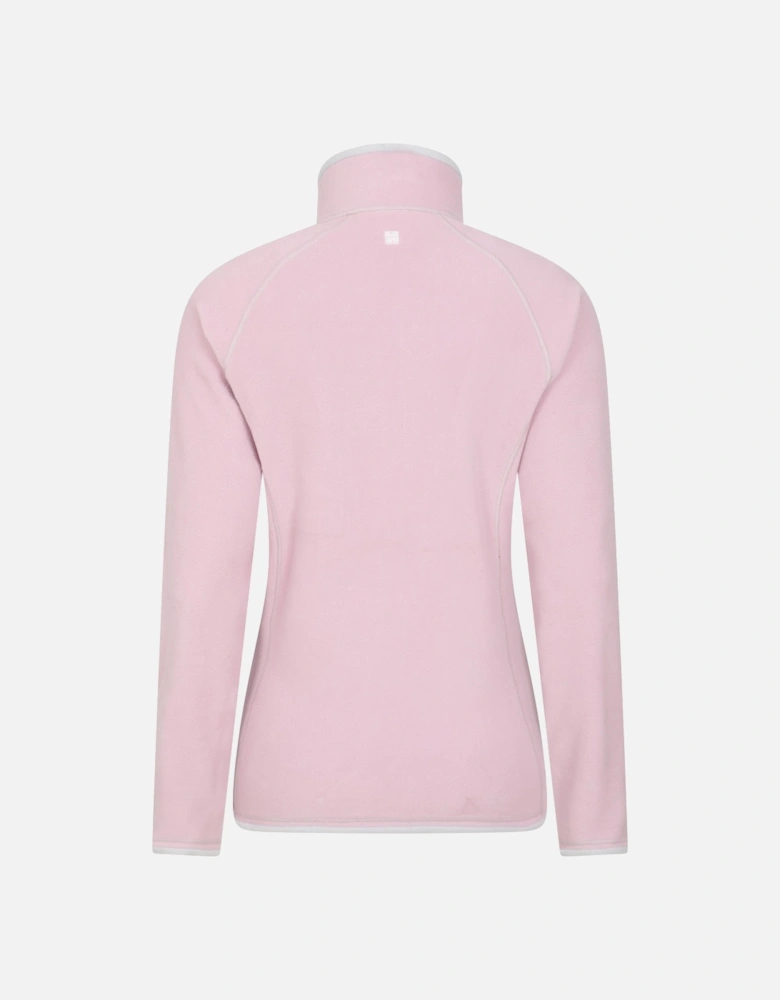 Womens/Ladies Montana Half Zip Fleece Top