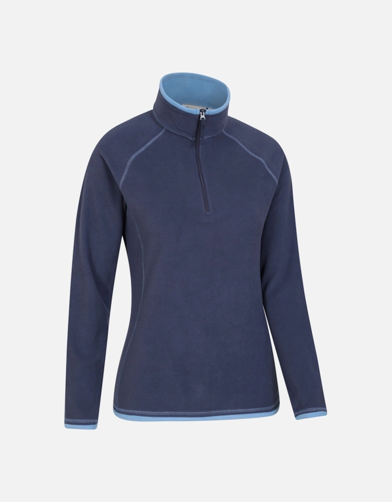 Womens/Ladies Montana Half Zip Fleece Top