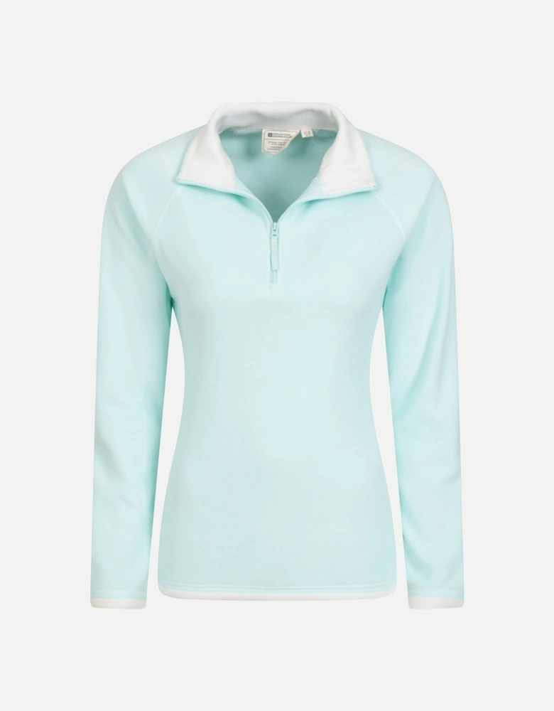 Womens/Ladies Montana Half Zip Fleece Top