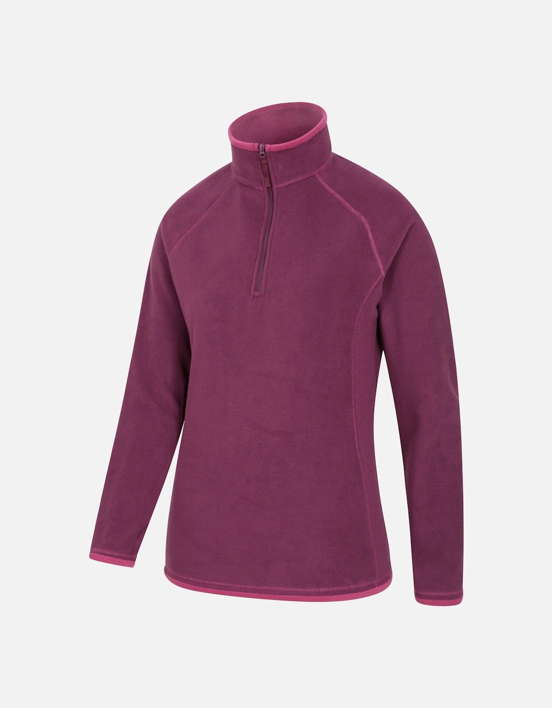 Womens/Ladies Montana Half Zip Fleece Top