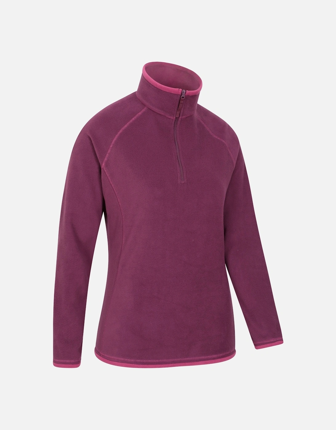 Womens/Ladies Montana Half Zip Fleece Top