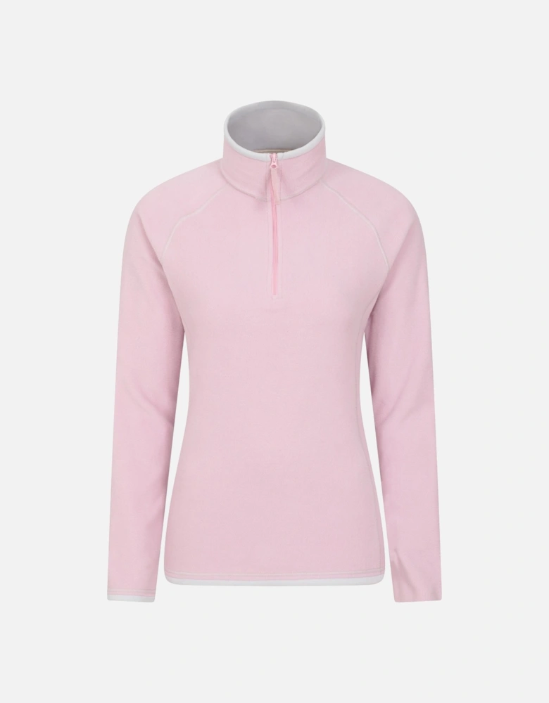 Womens/Ladies Montana Half Zip Fleece Top