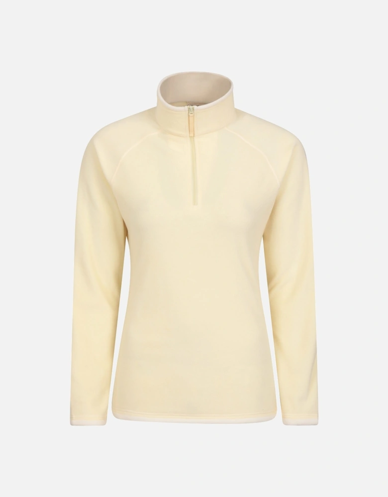 Womens/Ladies Montana Half Zip Fleece Top