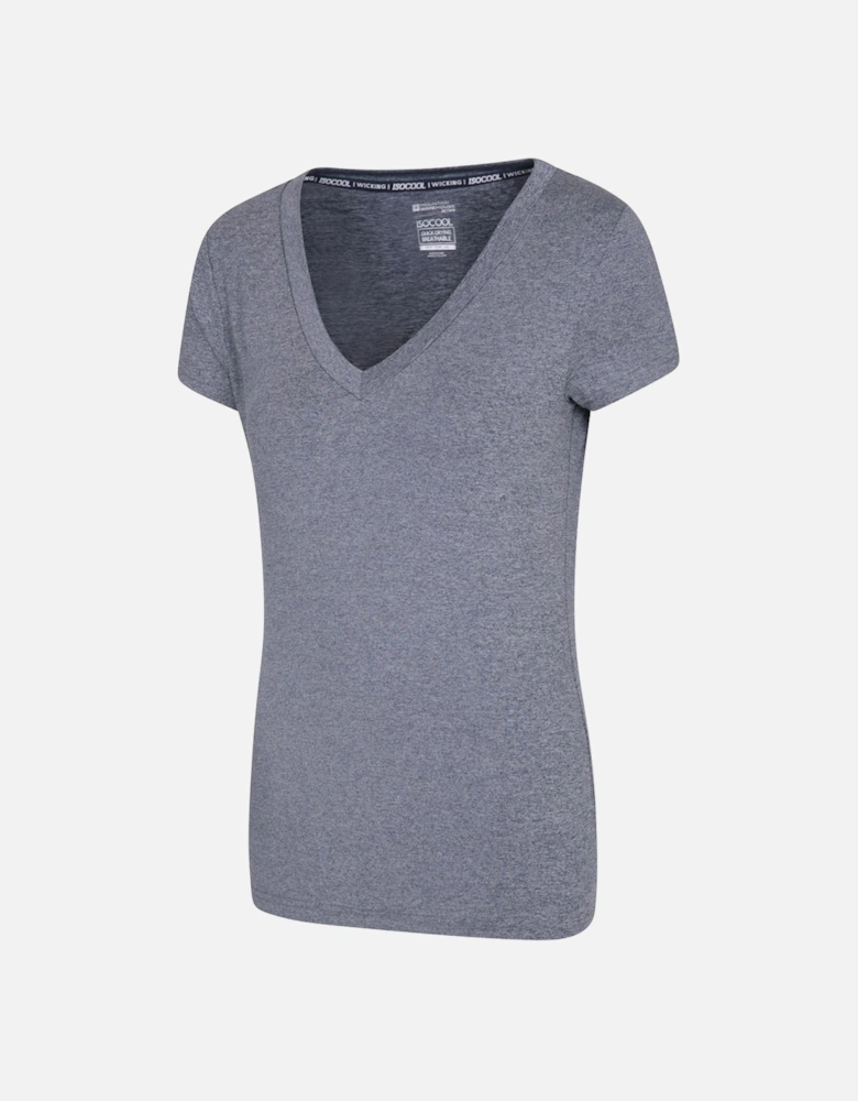 Womens/Ladies Vitality V Neck T-Shirt