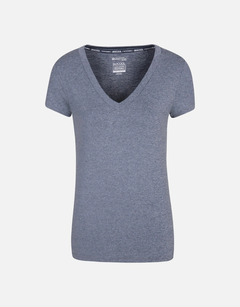 Womens/Ladies Vitality V Neck T-Shirt
