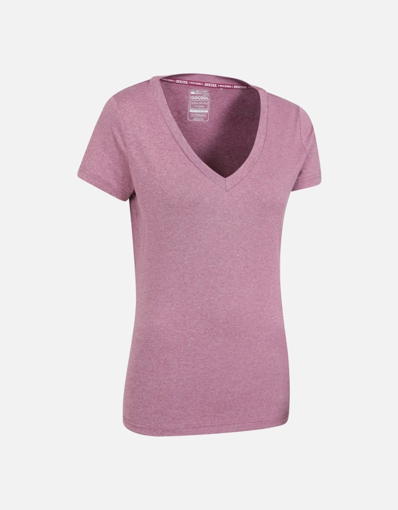 Womens/Ladies Vitality V Neck T-Shirt