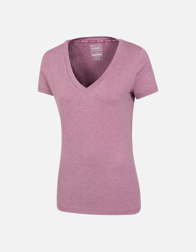 Womens/Ladies Vitality V Neck T-Shirt