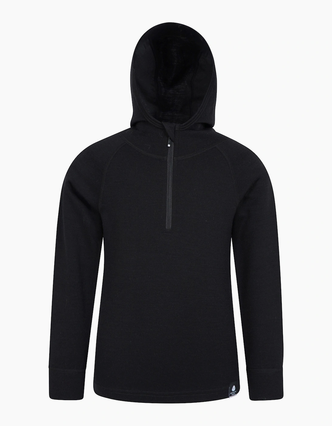 Mountain Warehouse Mountain Warehouse Childrens/Kids Merino Wool Hoodie - Black