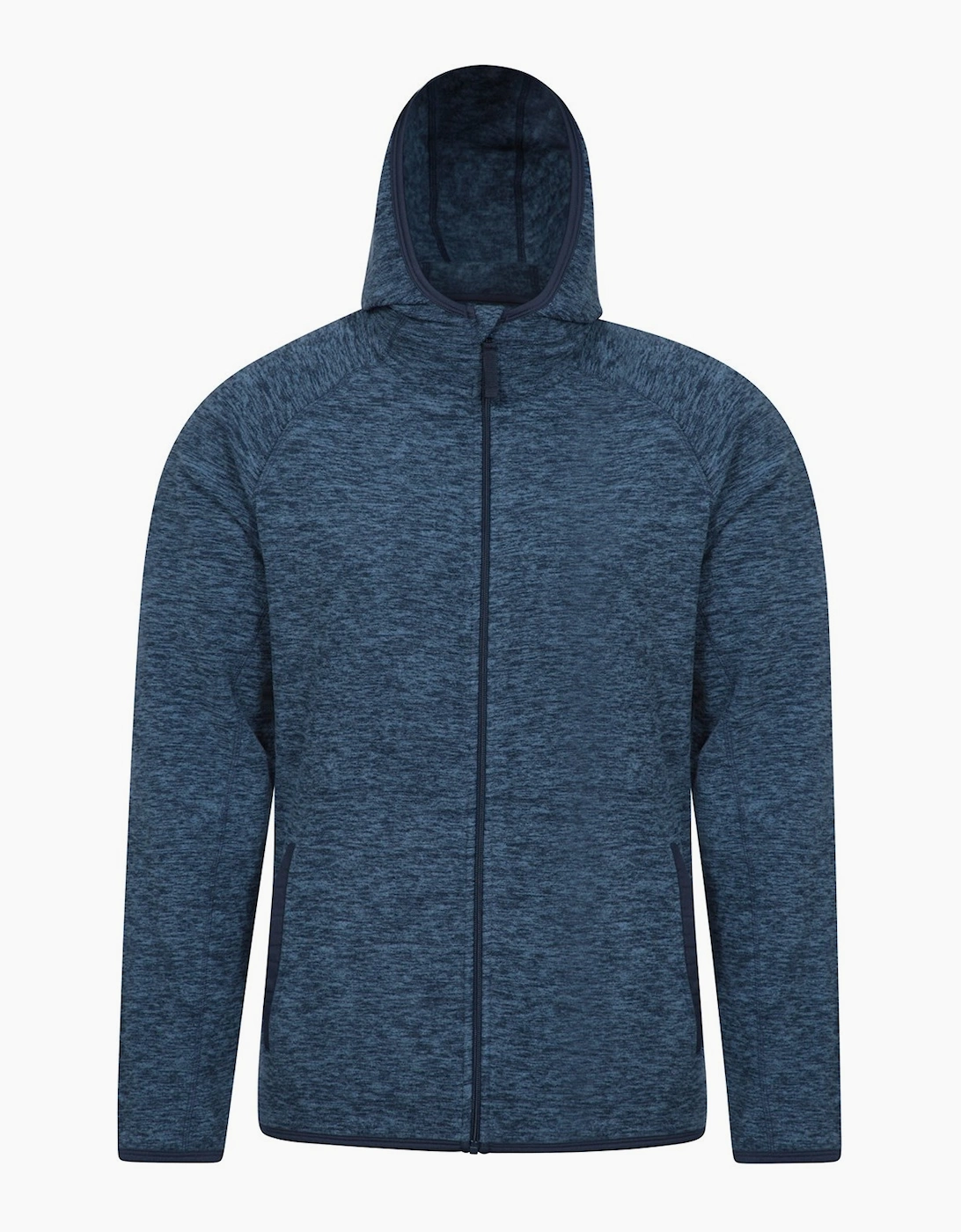 Mountain Warehouse Men's Mountain Warehouse Mens Snowdon II Full Zip Hoodie - Blue