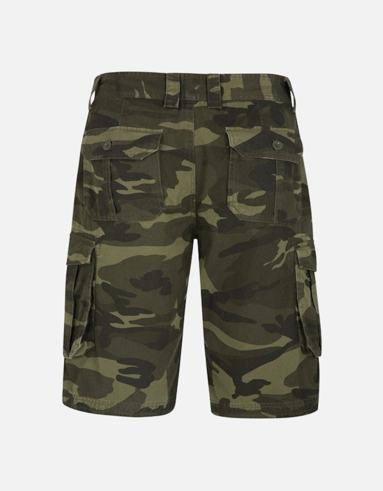 Mens Camo Cargo Shorts