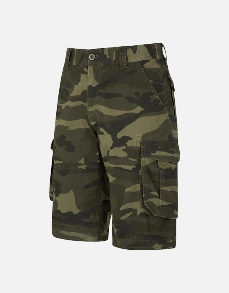 Mens Camo Cargo Shorts