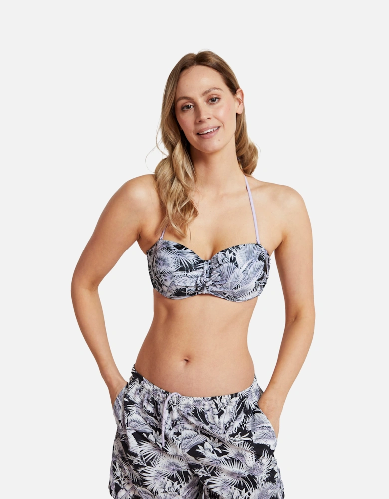 Womens/Ladies Docks Monochrome Bikini Top