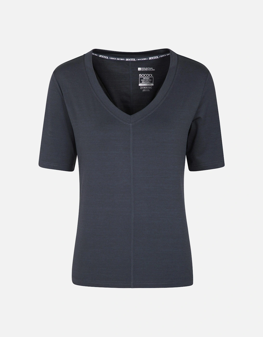 Womens/Ladies Panna V Neck T-Shirt, 6 of 5