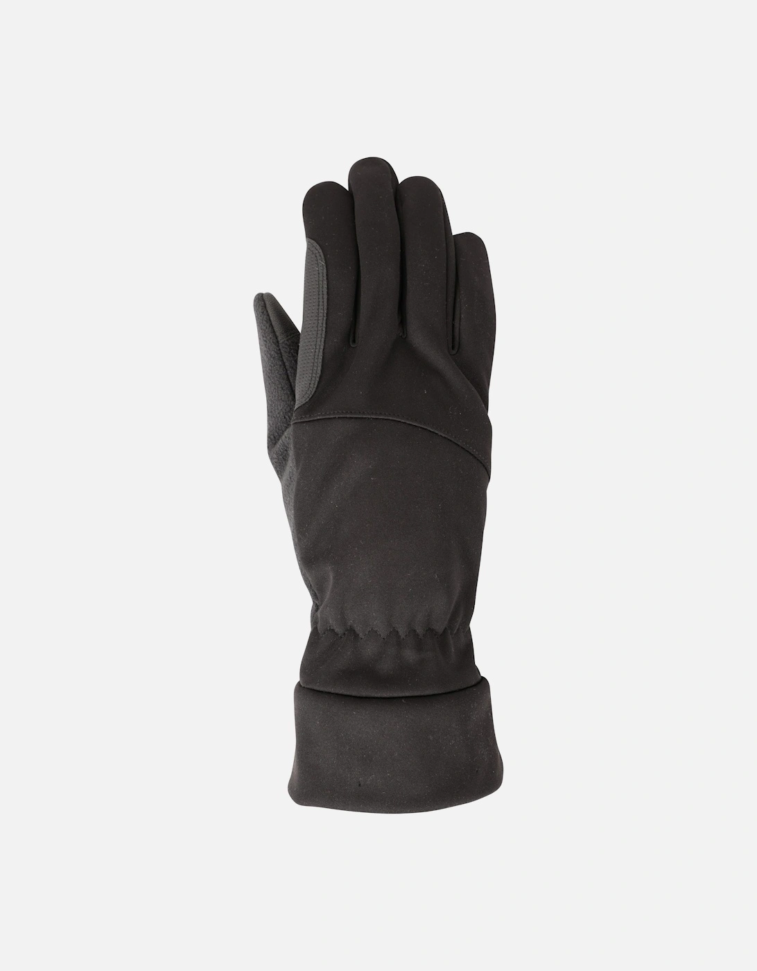 Mountain Warehouse Men's Mountain Warehouse Mens Touch Screen Softshell Gloves - Black